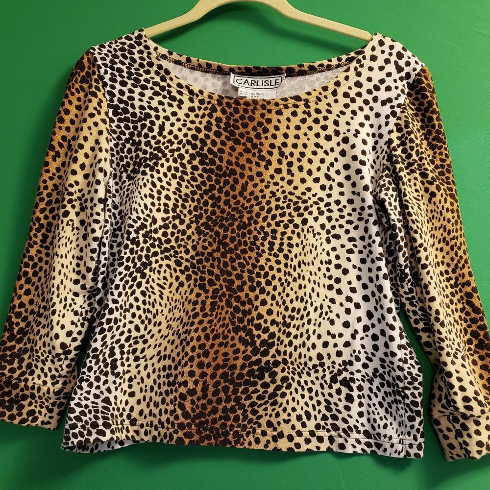 Carlisle Leopard print top